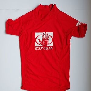 Body Glove Bright Red Swim Shirt